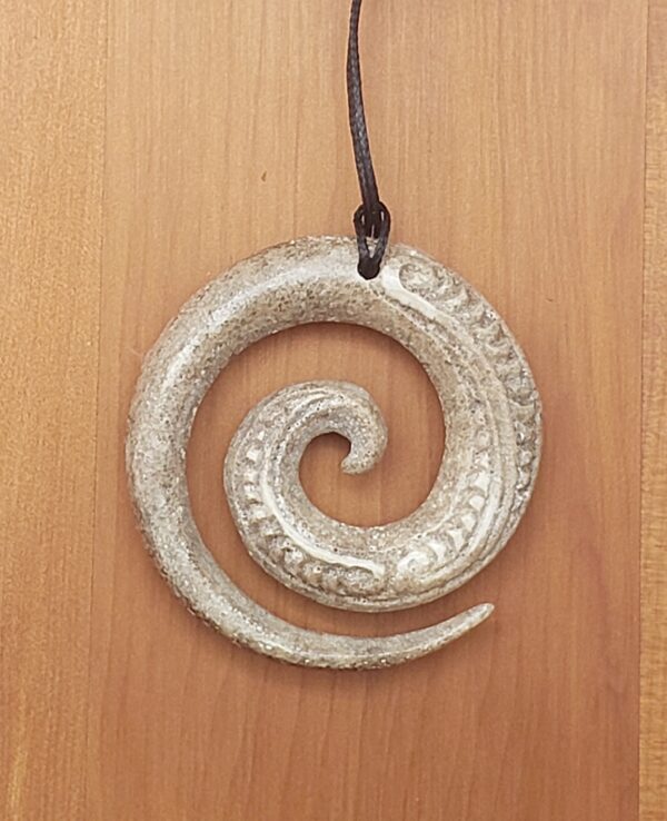 Medium Whalebone Koru (O17)