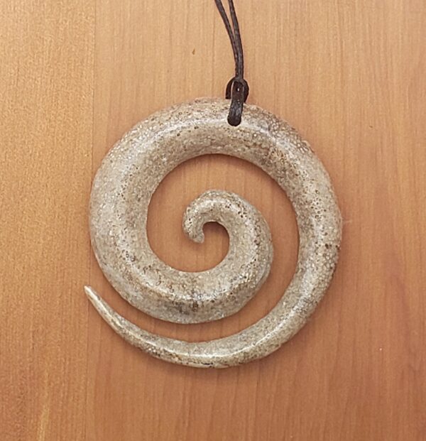 Medium Whalebone Koru (O17) - Image 2