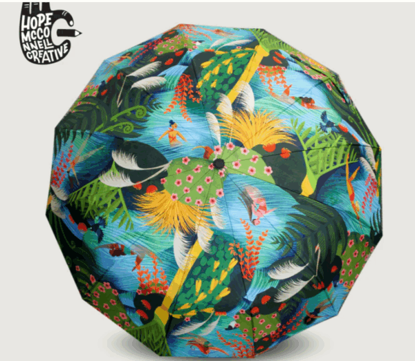 Wahine in Water Umbrella
