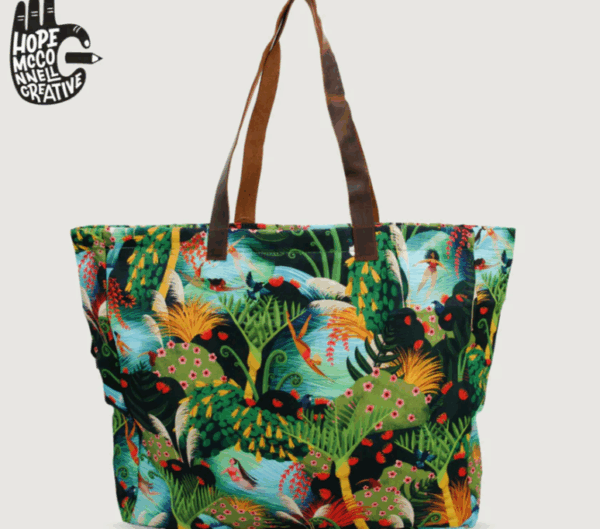 Wahine in Water Tote Bag